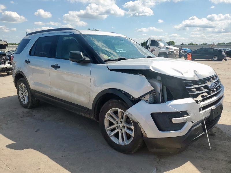 1FM5K7BH0HGC31958 - 2017 FORD EXPLORER SILVER photo 4