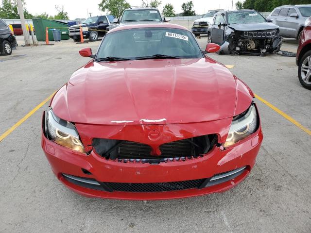 WBALM53549E161499 - 2009 BMW Z4 SDRIVE30I RED photo 5