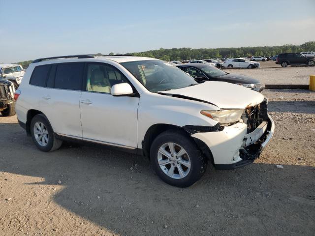 5TDZK3EH4DS134515 - 2013 TOYOTA HIGHLANDER BASE أبيض صورة 4