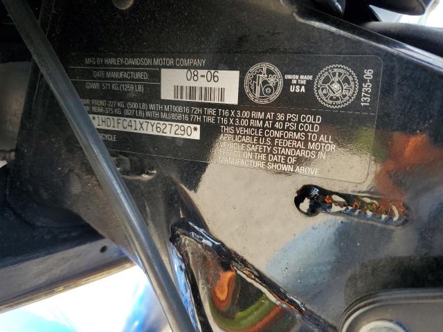 1HD1FC41X7Y627290 - 2007 HARLEY-DAVIDSON FLHTCUI 蓝色 照片 8