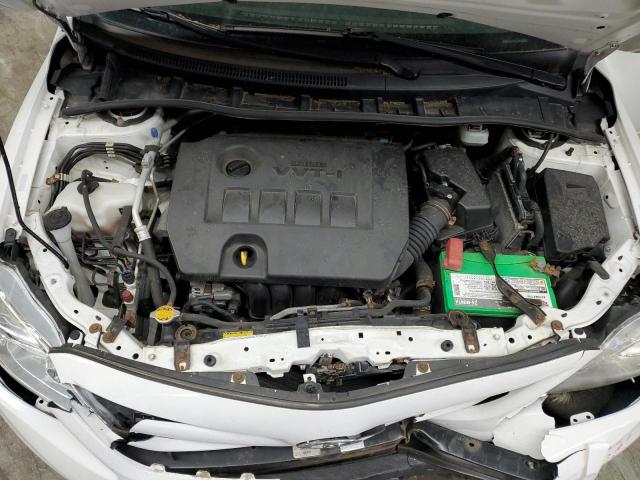 JTDBU4EE6B9124913 - 2011 TOYOTA COROLLA BASE Blanco foto 11