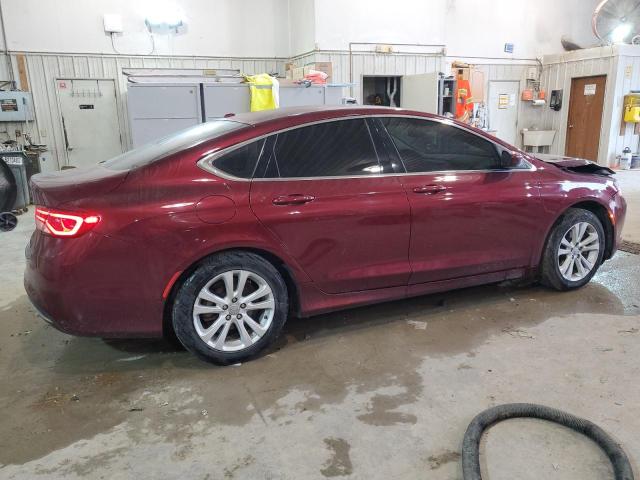 1C3CCCABXFN535682 - 2015 CHRYSLER 200 LIMITED BURGUNDY photo 3