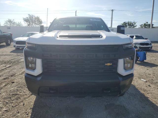 1GC4WLE75NF329210 - 2022 CHEVROLET SILVERADO C2500 HEAVY DUTY WHITE photo 5