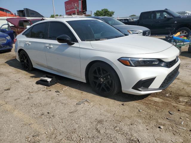 2HGFE2F5XNH546254 - 2022 HONDA CIVIC SPORT WHITE photo 4