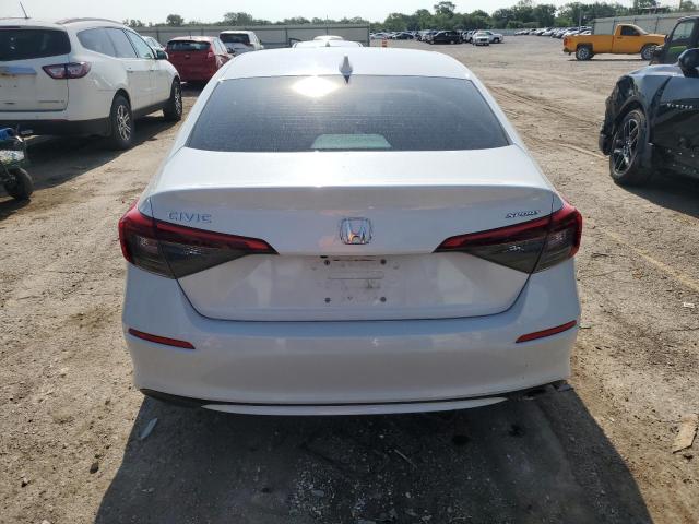 2HGFE2F5XNH546254 - 2022 HONDA CIVIC SPORT WHITE photo 6