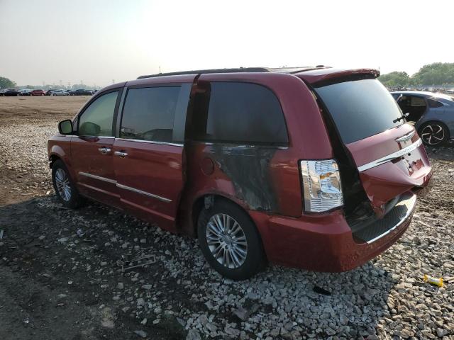 2C4RC1CG2ER425603 - 2014 CHRYSLER TOWN & COU TOURING L RED photo 2