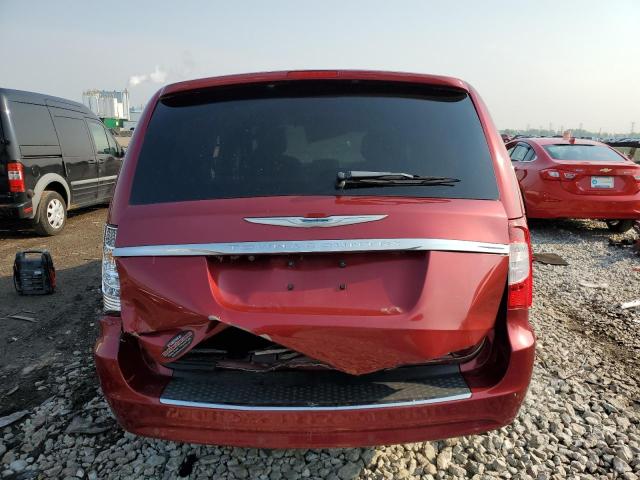 2C4RC1CG2ER425603 - 2014 CHRYSLER TOWN & COU TOURING L RED photo 6