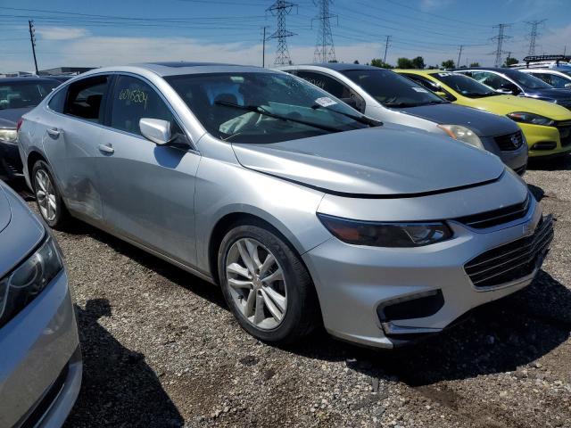 1G1ZE5ST1HF262799 - 2017 CHEVROLET MALIBU LT SILVER photo 4