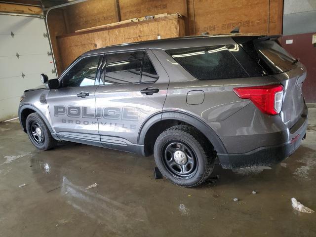 1FM5K8AB4MGA65635 - 2021 FORD EXPLORER POLICE INTERCEPTOR 灰色 照片 2