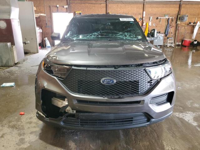 1FM5K8AB4MGA65635 - 2021 FORD EXPLORER POLICE INTERCEPTOR 灰色 照片 5