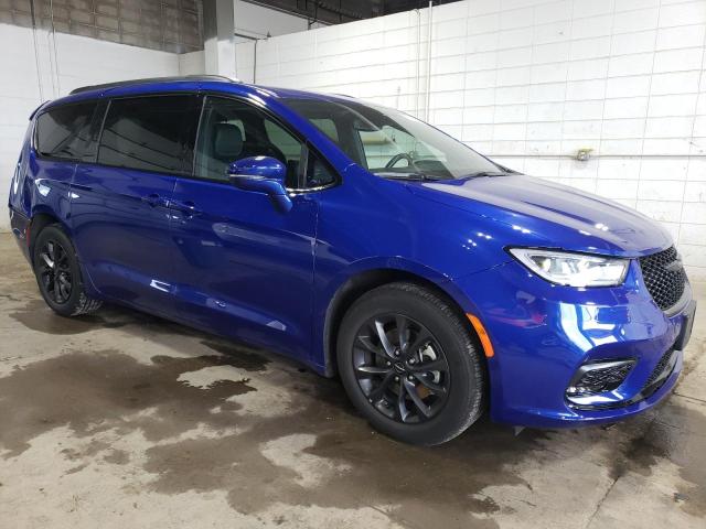2C4RC1BG9MR599085 - 2021 CHRYSLER PACIFICA TOURING L 蓝色 照片 4