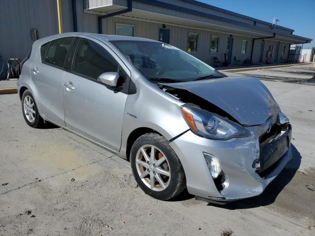 JTDKDTB39F1579384 - 2015 TOYOTA PRIUS C SILVER photo 4