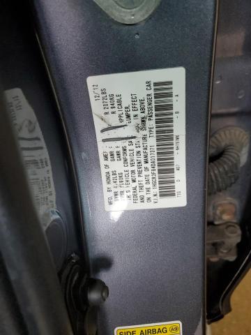 1HGCR3F84DA017371 - 2013 HONDA ACCORD EXL GRAY photo 12
