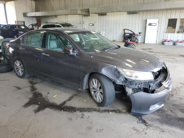 1HGCR3F84DA017371 - 2013 HONDA ACCORD EXL GRAY photo 4