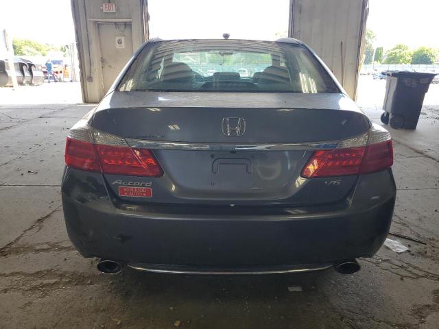1HGCR3F84DA017371 - 2013 HONDA ACCORD EXL GRAY photo 6