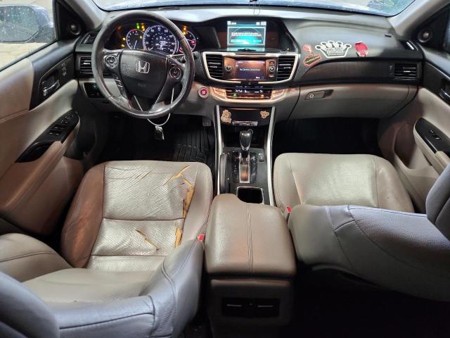 1HGCR3F84DA017371 - 2013 HONDA ACCORD EXL GRAY photo 8