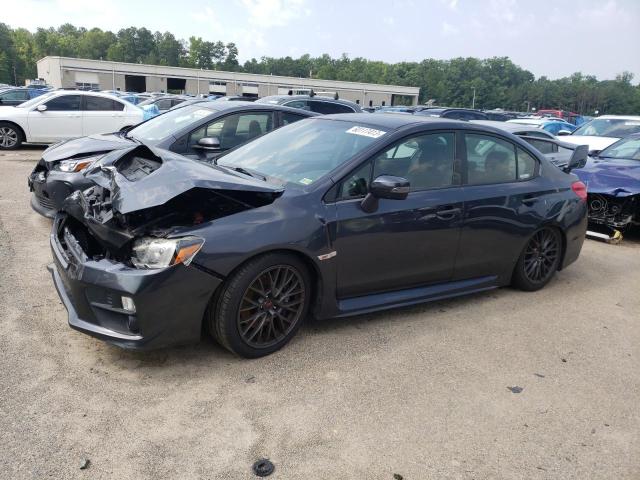 JF1VA2M68G9804751 - 2016 SUBARU WRX STI GRAY photo 1