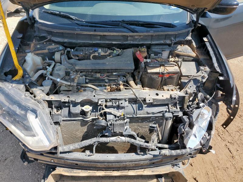 KNMAT2MV1JP589064 - 2018 NISSAN ROGUE S Siyah fotoğraf 12