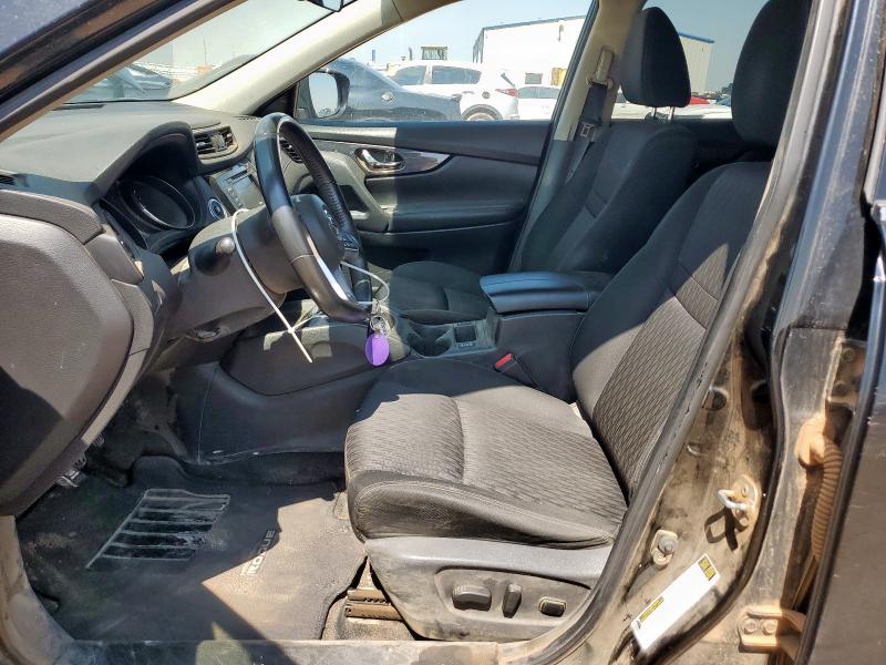 KNMAT2MV1JP589064 - 2018 NISSAN ROGUE S Siyah fotoğraf 7