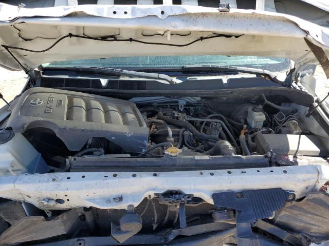5TFUM5F16EX050547 - 2014 TOYOTA TUNDRA DOUBLE CAB SR/SR5 WHITE photo 7