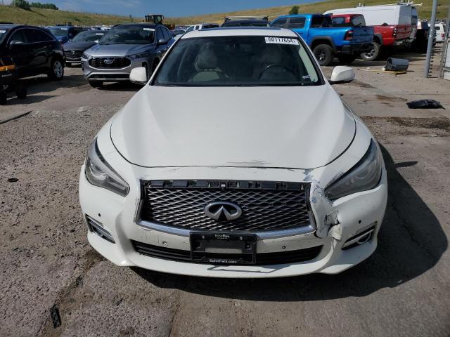 JN1BV7AR8EM690003 - 2014 INFINITI Q50 BASE WHITE photo 5