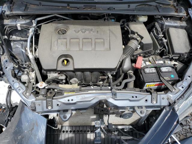 2T1BURHEXJC111518 - 2018 TOYOTA COROLLA L Сұр фото 11