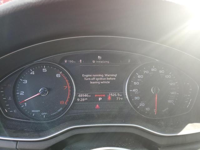 WA18NBF43JA090213 - 2018 AUDI A4 ALLROAD PREMIUM PLUS RED photo 9