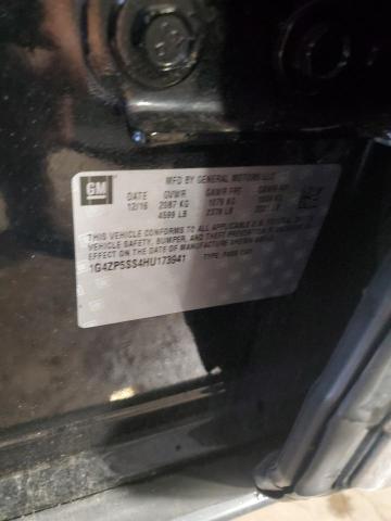 1G4ZP5SS4HU173941 - 2017 BUICK LACROSSE ESSENCE შავი ფოტო 12
