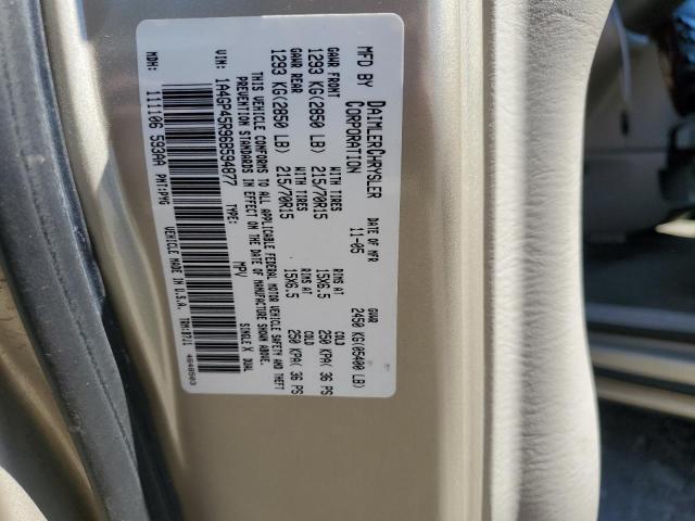 1A4GP45R96B594877 - 2006 CHRYSLER TOWN & COU თაფლისფერი ფოტო 13