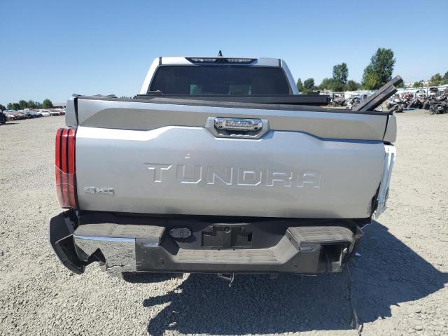 5TFMA5DB7PX060012 - 2023 TOYOTA TUNDRA CREWMAX PLATINUM SILVER photo 6