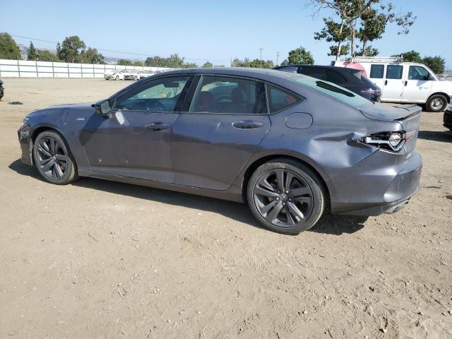 19UUB5F5XPA005580 - 2023 ACURA TLX TECH A CHARCOAL photo 2