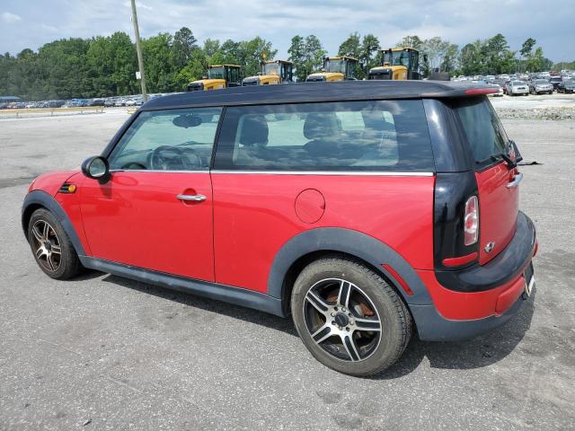 WMWZF3C55BTX81630 - 2011 MINI COOPER CLUBMAN RED photo 2