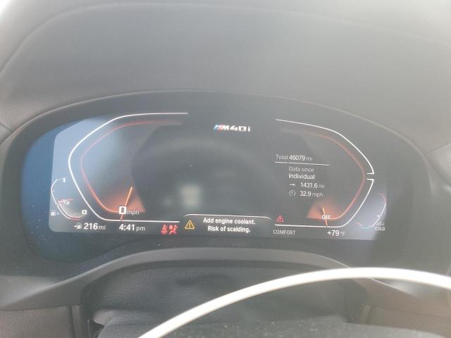 5UX83DP07P9N70878 - 2023 BMW X3 M40I WHITE photo 9