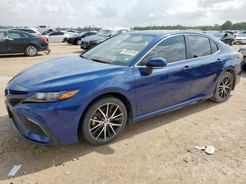 4T1G11AK8PU146419 - 2023 TOYOTA CAMRY SE NIGHT SHADE BLUE photo 1