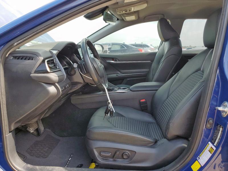 4T1G11AK8PU146419 - 2023 TOYOTA CAMRY SE NIGHT SHADE BLUE photo 7