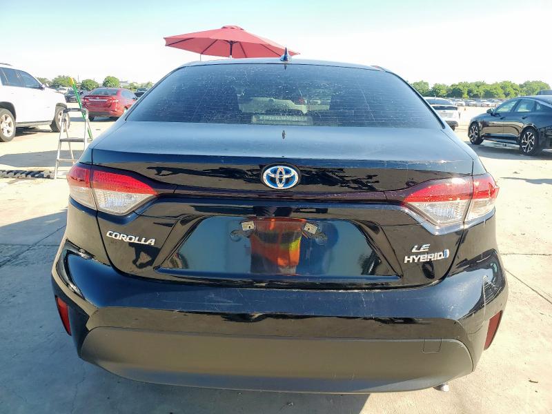 JTDBCMFE5RJ016728 - 2024 TOYOTA COROLLA LE BLACK photo 6