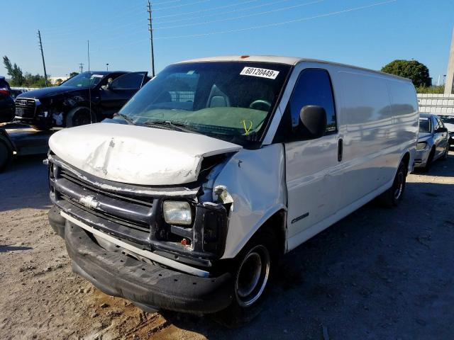 1GCHG39R611110676 - 2001 CHEVROLET EXPRESS G3500  photo 2