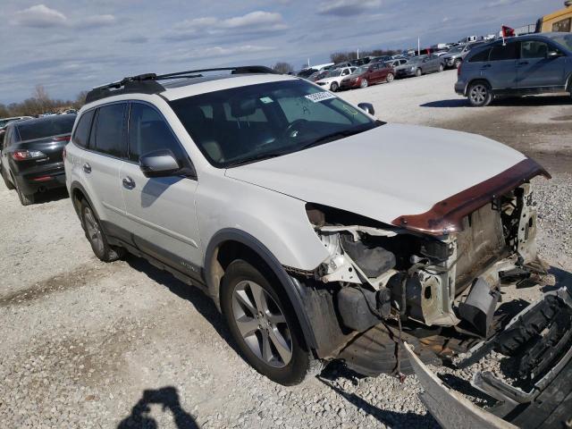 4S4BRCSCXD3267296 - 2013 SUBARU OUTBACK 2.5I LIMITED WHITE photo 1