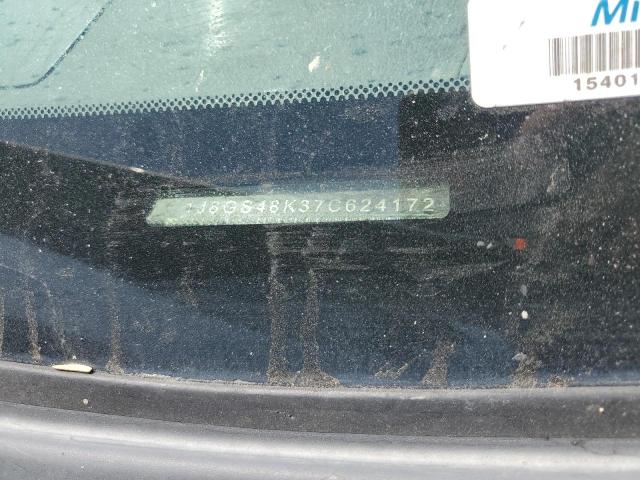 1J8GS48K37C624172 - 2007 JEEP GRAND CHER LAREDO GRAY photo 13
