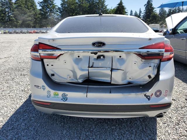 3FA6P0LU6JR242030 - 2018 FORD FUSION SE HYBRID SILVER photo 6