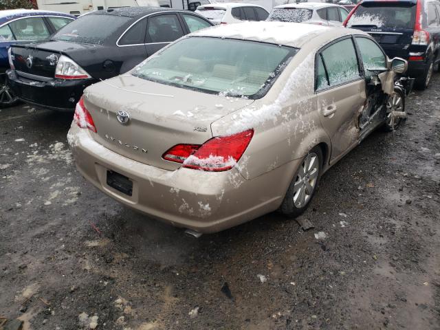 4T1BK36B47U227851 - 2007 TOYOTA AVALON XL GOLD photo 4