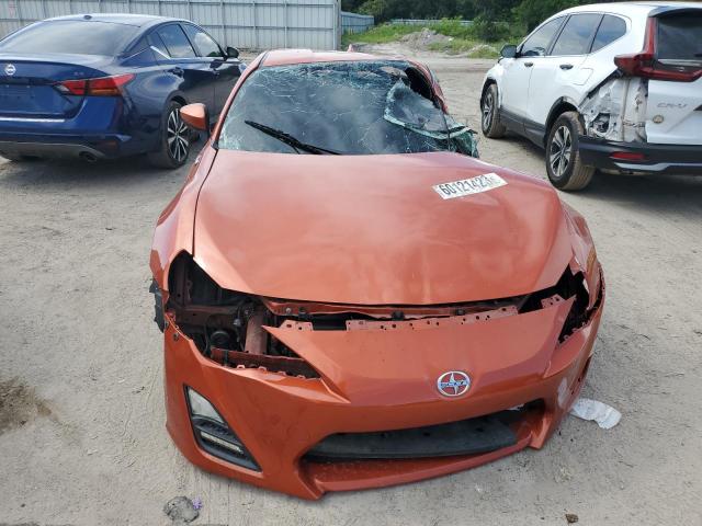 JF1ZNAA17F9707614 - 2015 TOYOTA SCION FR-S 橙色 照片 5