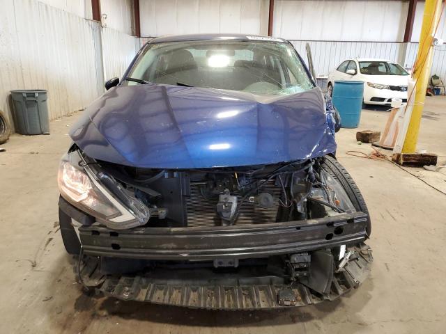 3N1AB7AP9KY210823 - 2019 NISSAN SENTRA S BLUE photo 5