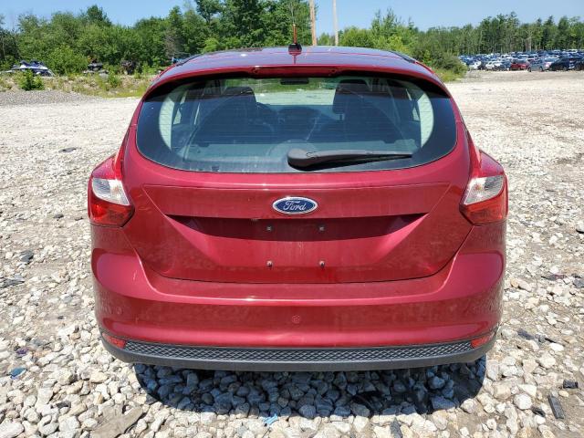 1FADP3N21EL422573 - 2014 FORD FOCUS TITANIUM RED photo 6