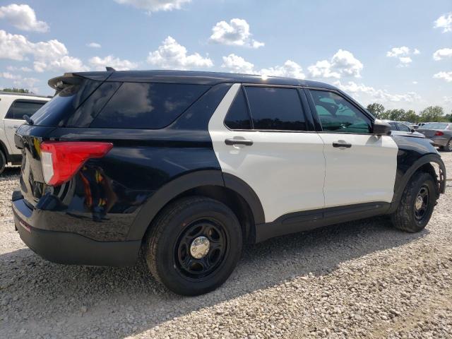 1FM5K8AB8MGA64939 - 2021 FORD EXPLORER POLICE INTERCEPTOR 黑色 照片 3