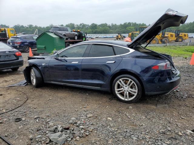 5YJSA1DNXDFP12279 - 2013 TESLA MODEL S Կապույտ լուսանկար 2