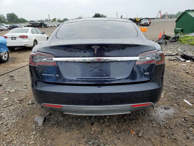 5YJSA1DNXDFP12279 - 2013 TESLA MODEL S Կապույտ լուսանկար 6