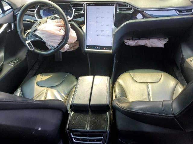 5YJSA1DNXDFP12279 - 2013 TESLA MODEL S Կապույտ լուսանկար 8