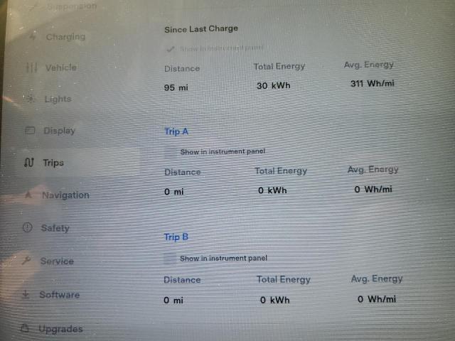 5YJSA1DNXDFP12279 - 2013 TESLA MODEL S Կապույտ լուսանկար 9