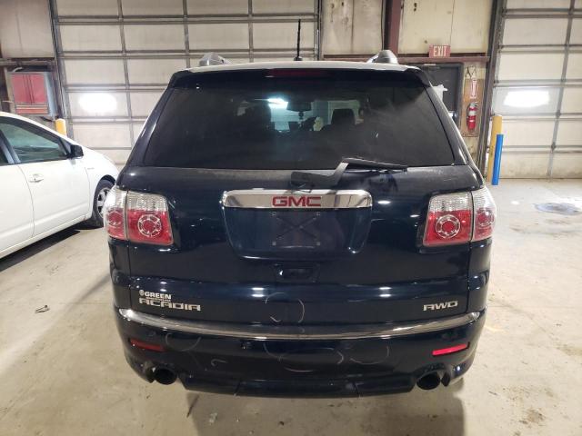 1GKKVTED7CJ308860 - 2012 GMC ACADIA DENALI BLUE photo 6